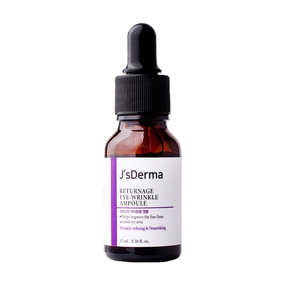Антивікова сироватка для шкіри навколо очей J'sDerma Returnage Eye Wrinkle Ampoule, 15 мл